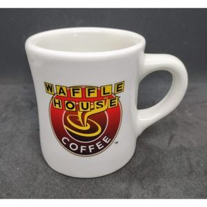 Vintage Waffle House Coffee Mug Heavy Ceramic Restaurant Ware